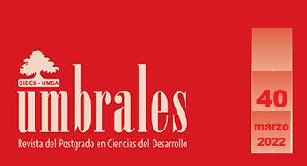 CONVOCATORIA REVISTA UMBRALES 40