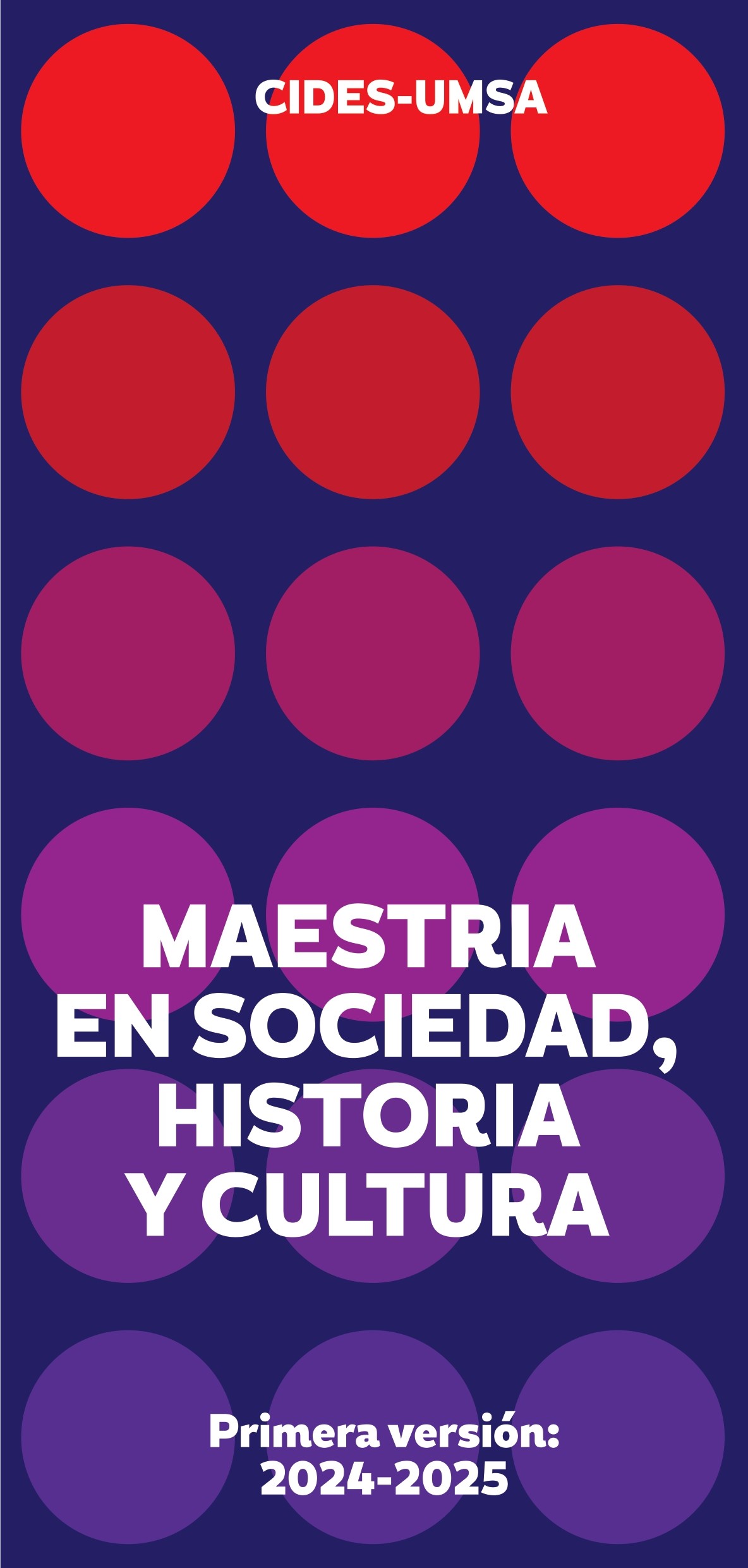 MAESTRÍA EN SOCIEDAD, HISTORIA Y CULTURA