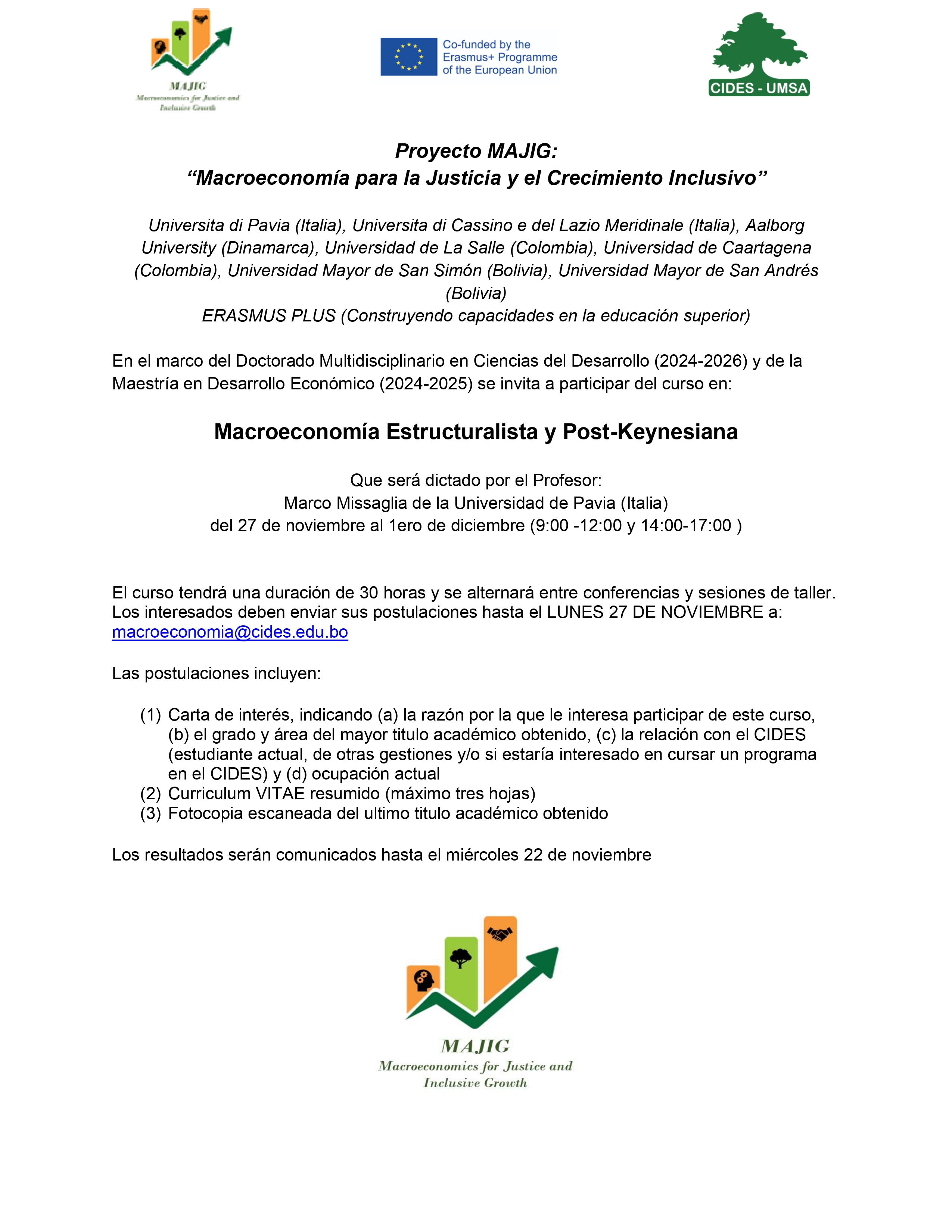 Macroeconomía Estructuralista y Post-Keynesiana