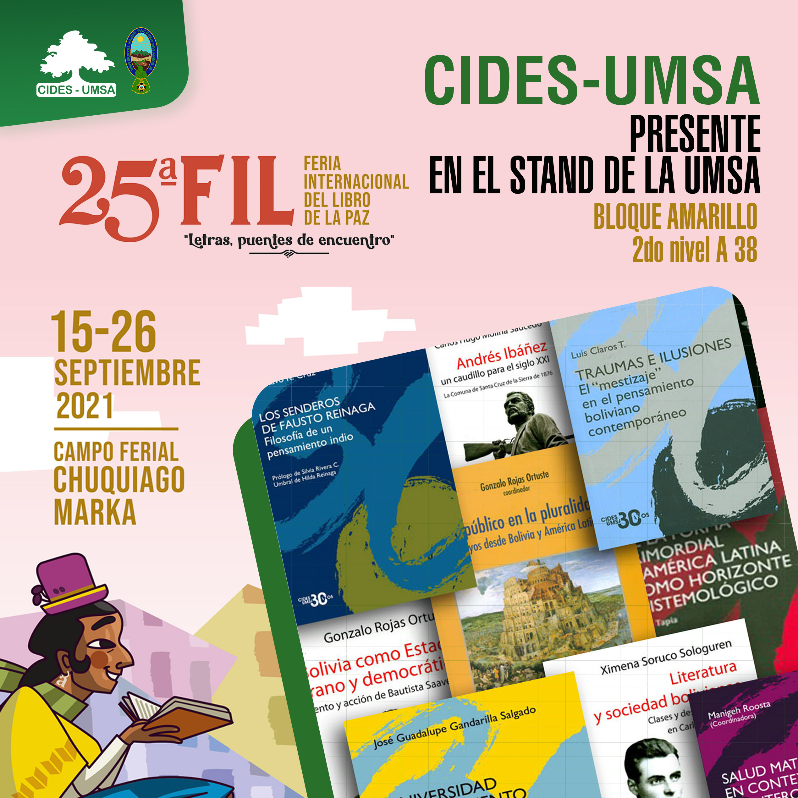 El CIDES en la Feria Internacional del Libro