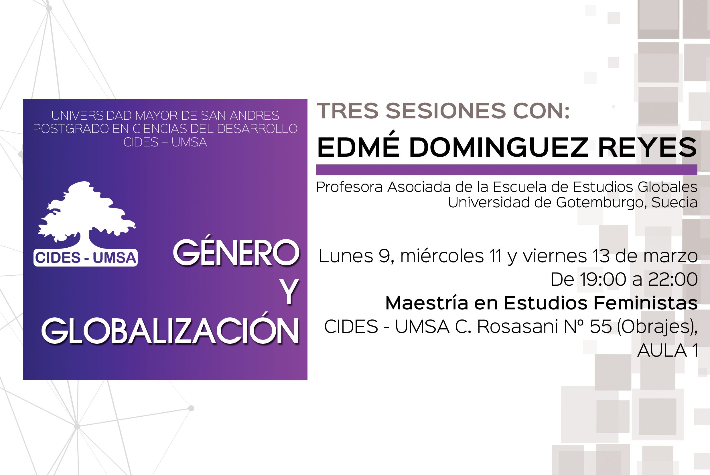 GÉNERO Y GLOBALIZACIÓN
