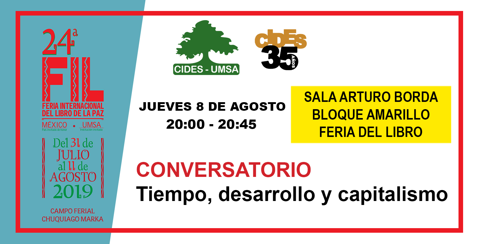 CONVERSATORIO Tiempo,desarrollo y capitalismo