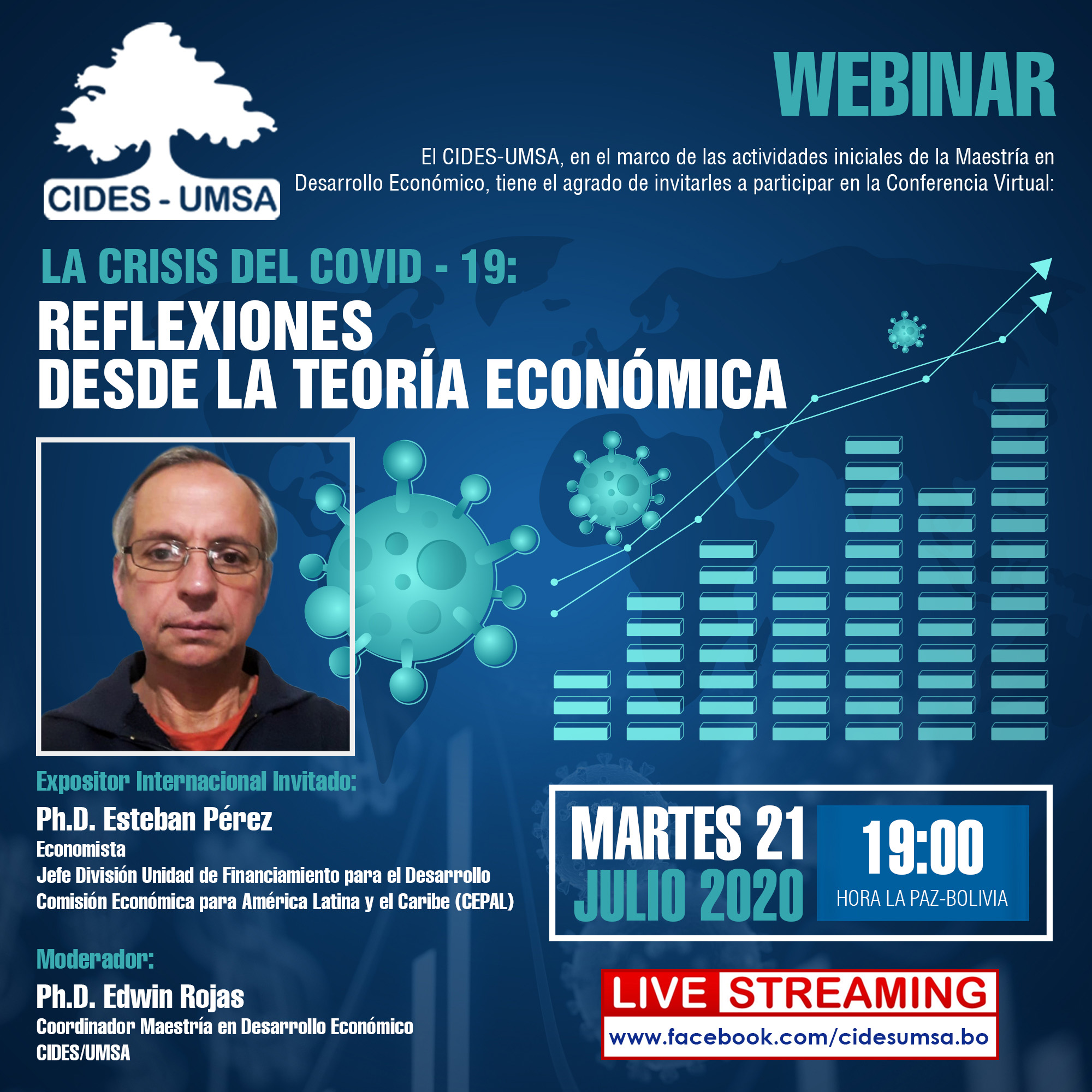 WEBINAR: LA CRISIS DEL COVID - 19: REFLEXIONES DESDE LA TEORÍA ECONÓMICA 