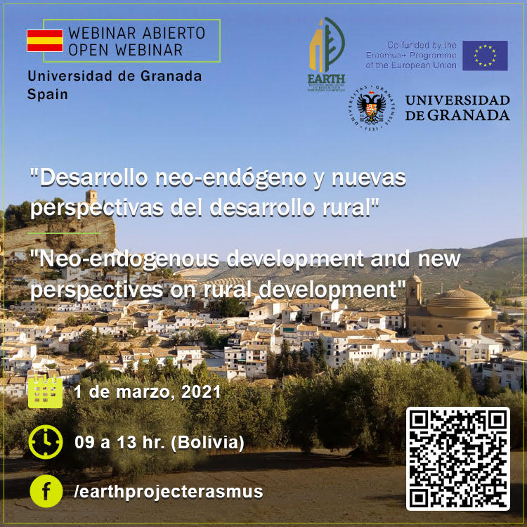 WEBINAR: Desarrollo neo-endógeno y nuevas perspectivas del desarrollo rural