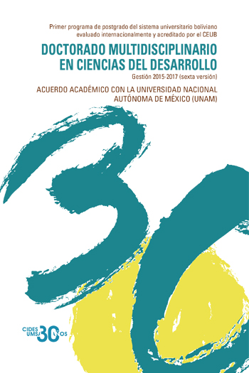 DOCTORADO  MULTIDISCIPLINARIO  EN CIENCIAS DEL  DESARROLLO