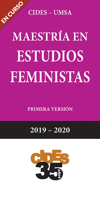 MAESTRÍA EN ESTUDIOS FEMINISTAS