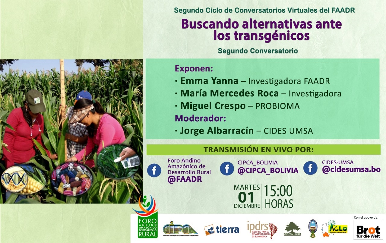 Buscando alternativas ante los transgénicos