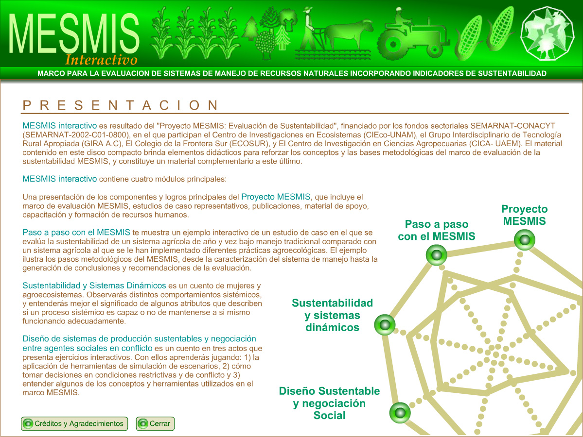 CURSO “SELECCIÓN Y MEDICIÓN DE INDICADORES DE SUSTENTABILIDAD EN AGROECOSISTEMAS”