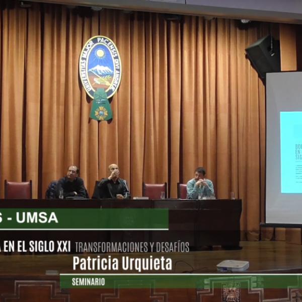 SEMINARIO BOLIVIA EN EL SIGLO XXI Patricia Urquieta
